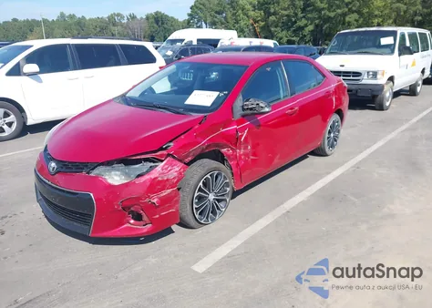 2015 Toyota Corolla S Plus из США, поврежденный, VIN 2T1BURHEXFC471069